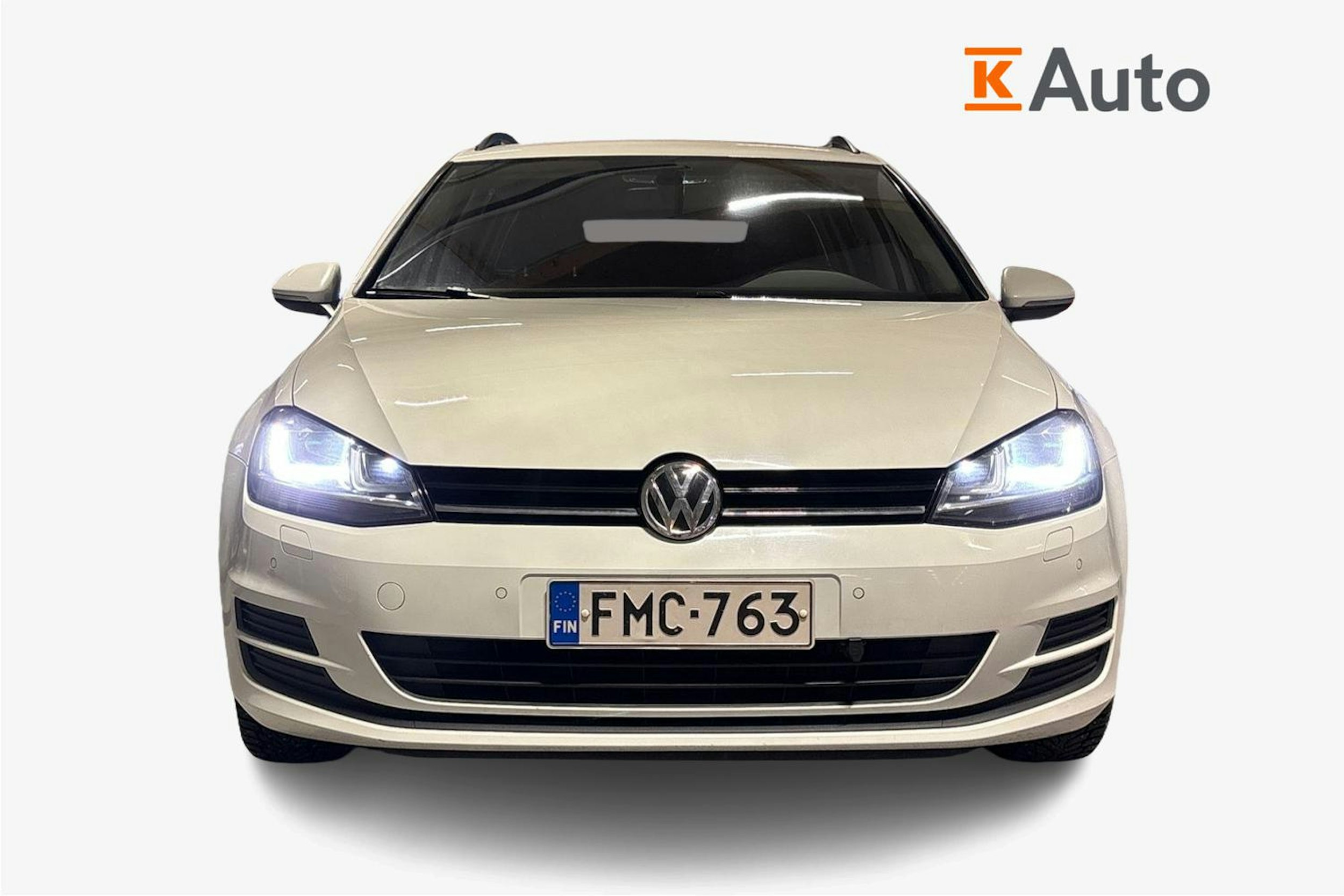 Valkoinen Volkswagen GOLF 2016 kuva 5.