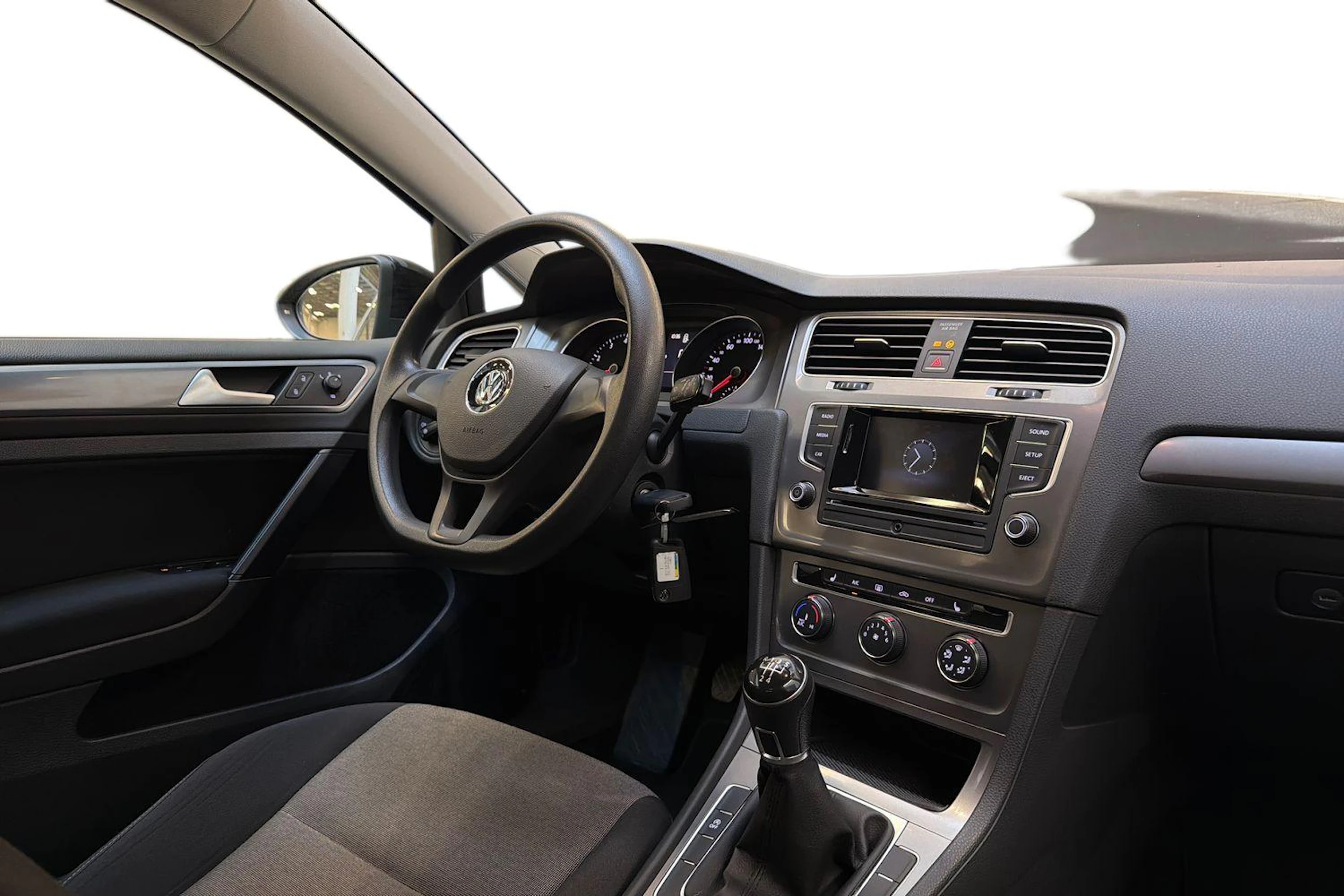 musta Volkswagen Golf 2016 kuva 9.
