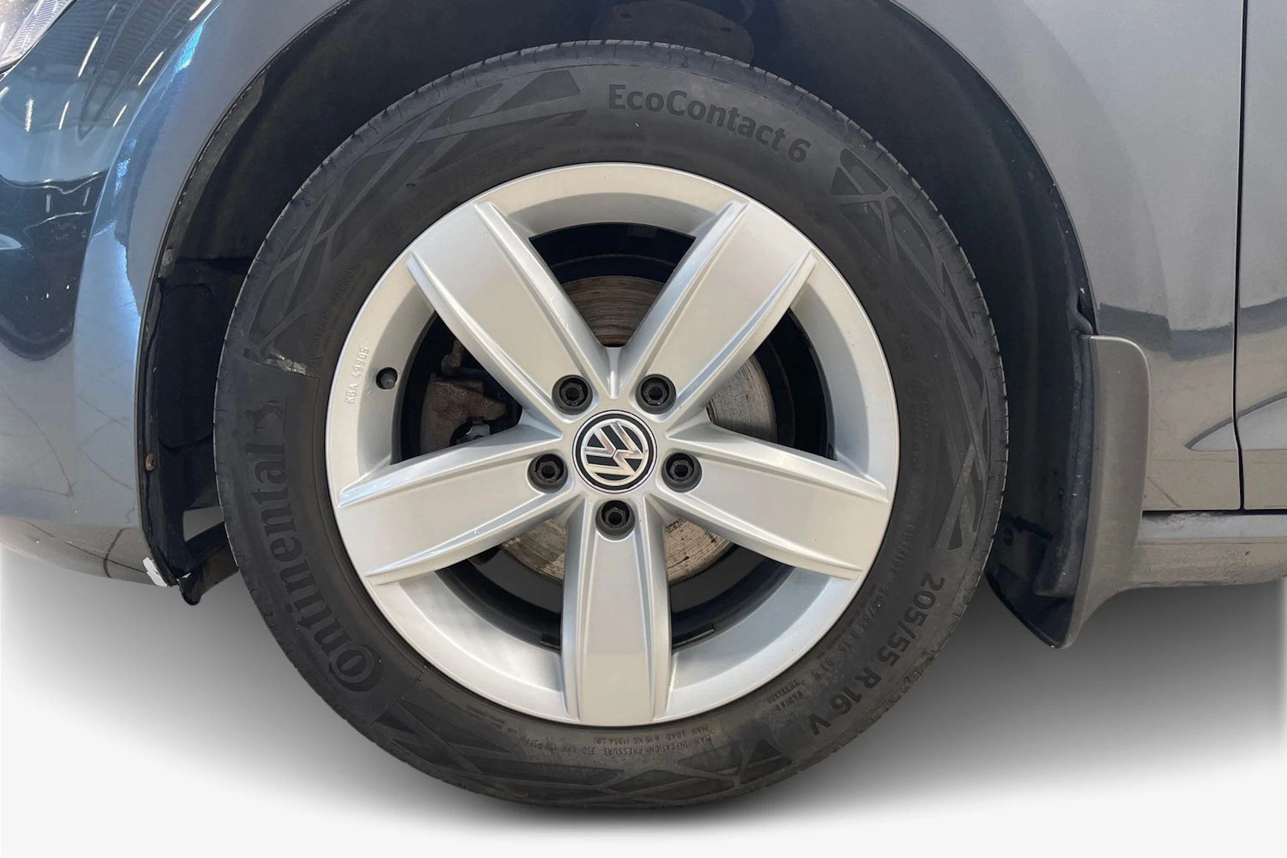 Harmaa Volkswagen GOLF 2016 kuva 9.