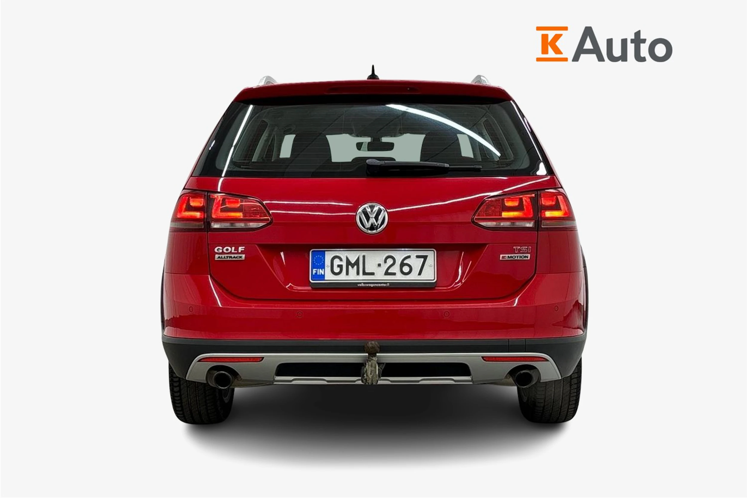 punainen Volkswagen Golf 2017 kuva 4.