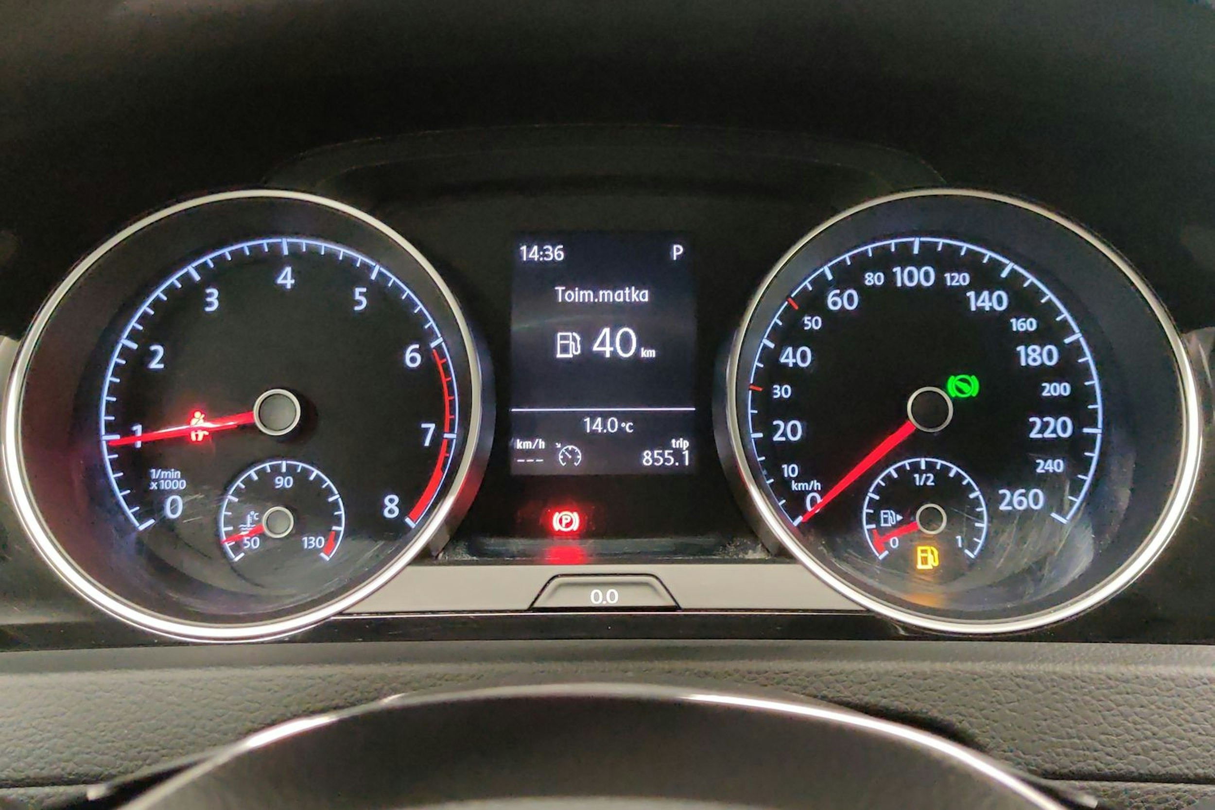 Sininen Volkswagen GOLF 2016 kuva 15.