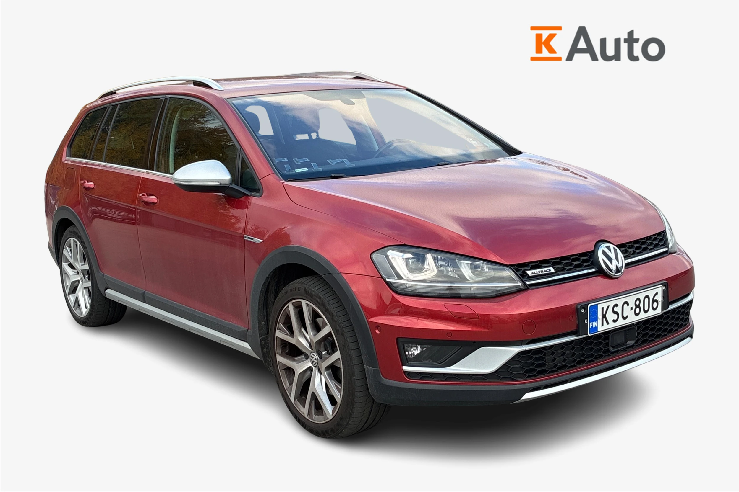 Punainen Volkswagen GOLF 2016 kuva 1.