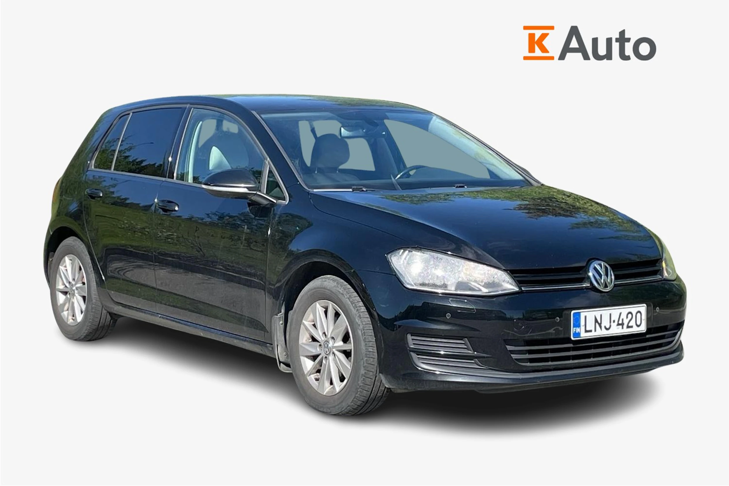 Musta Volkswagen GOLF 2016 kuva 1.