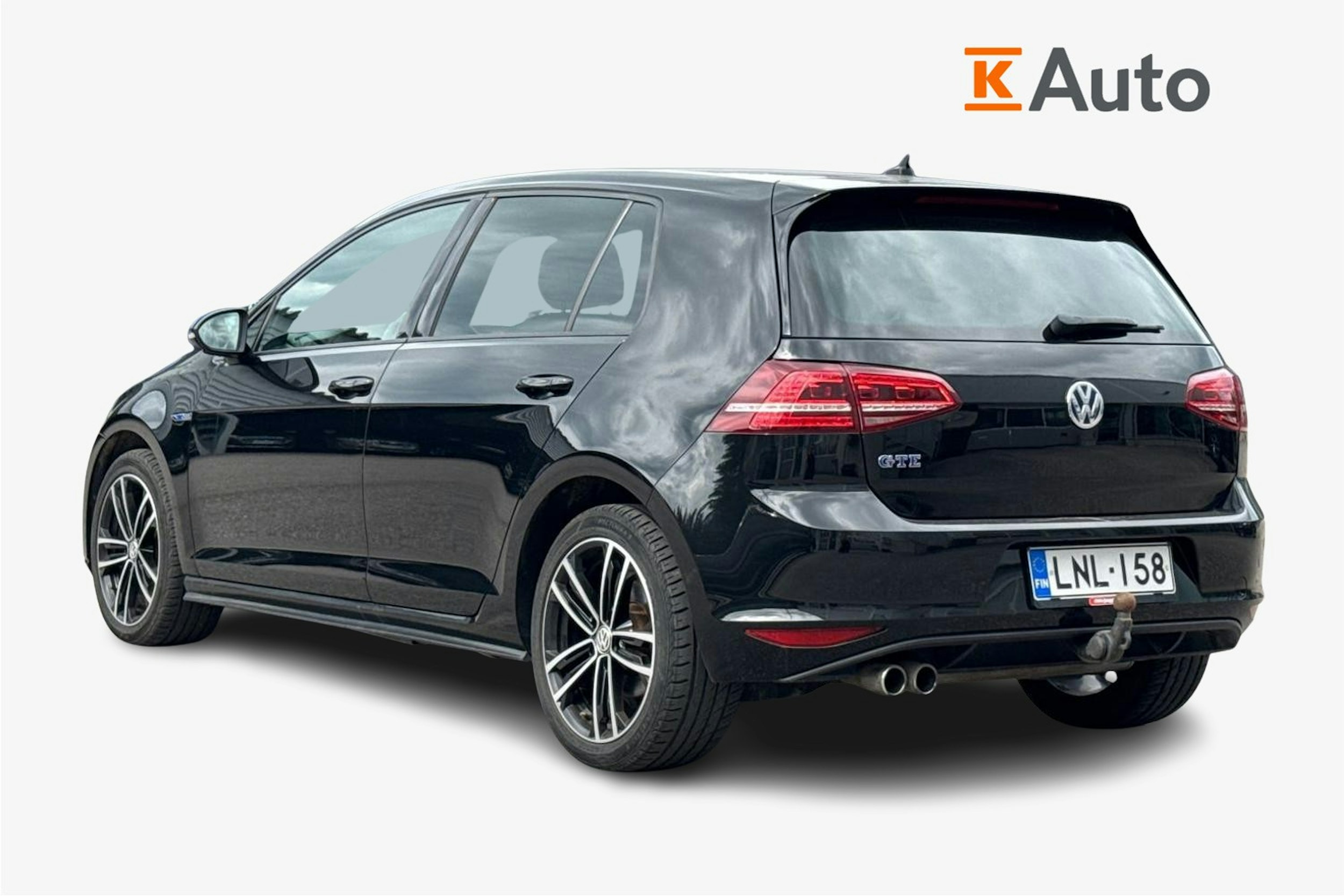musta Volkswagen Golf 2016 kuva 2.