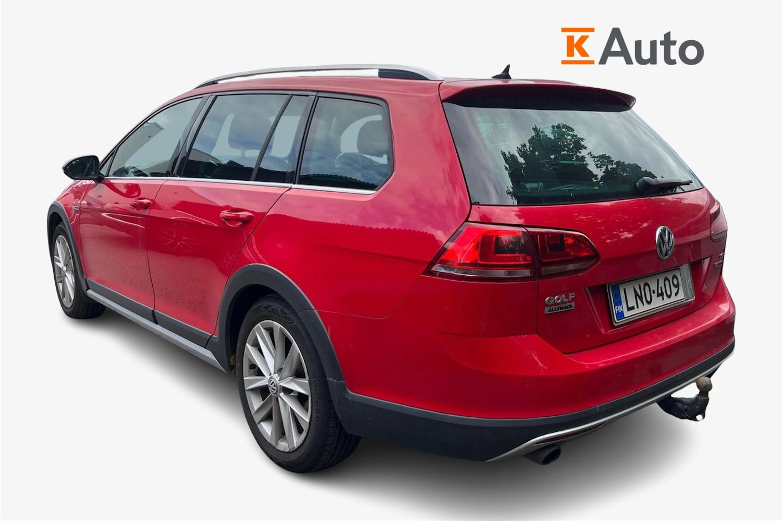 punainen Volkswagen Golf 2016 kuva 2.