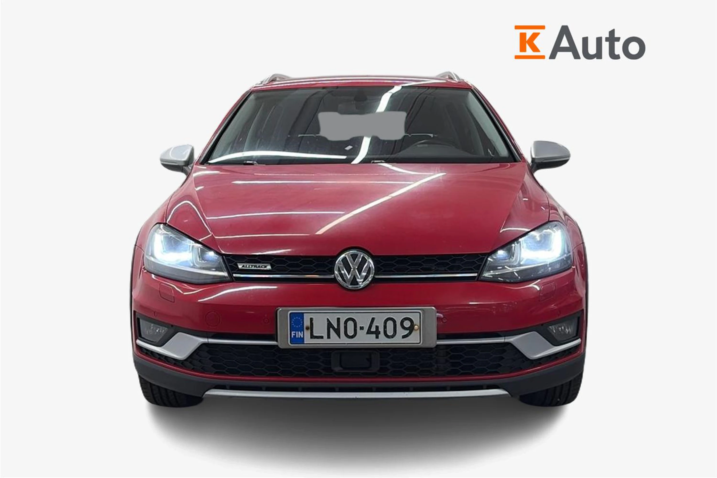 punainen Volkswagen Golf 2016 kuva 4.