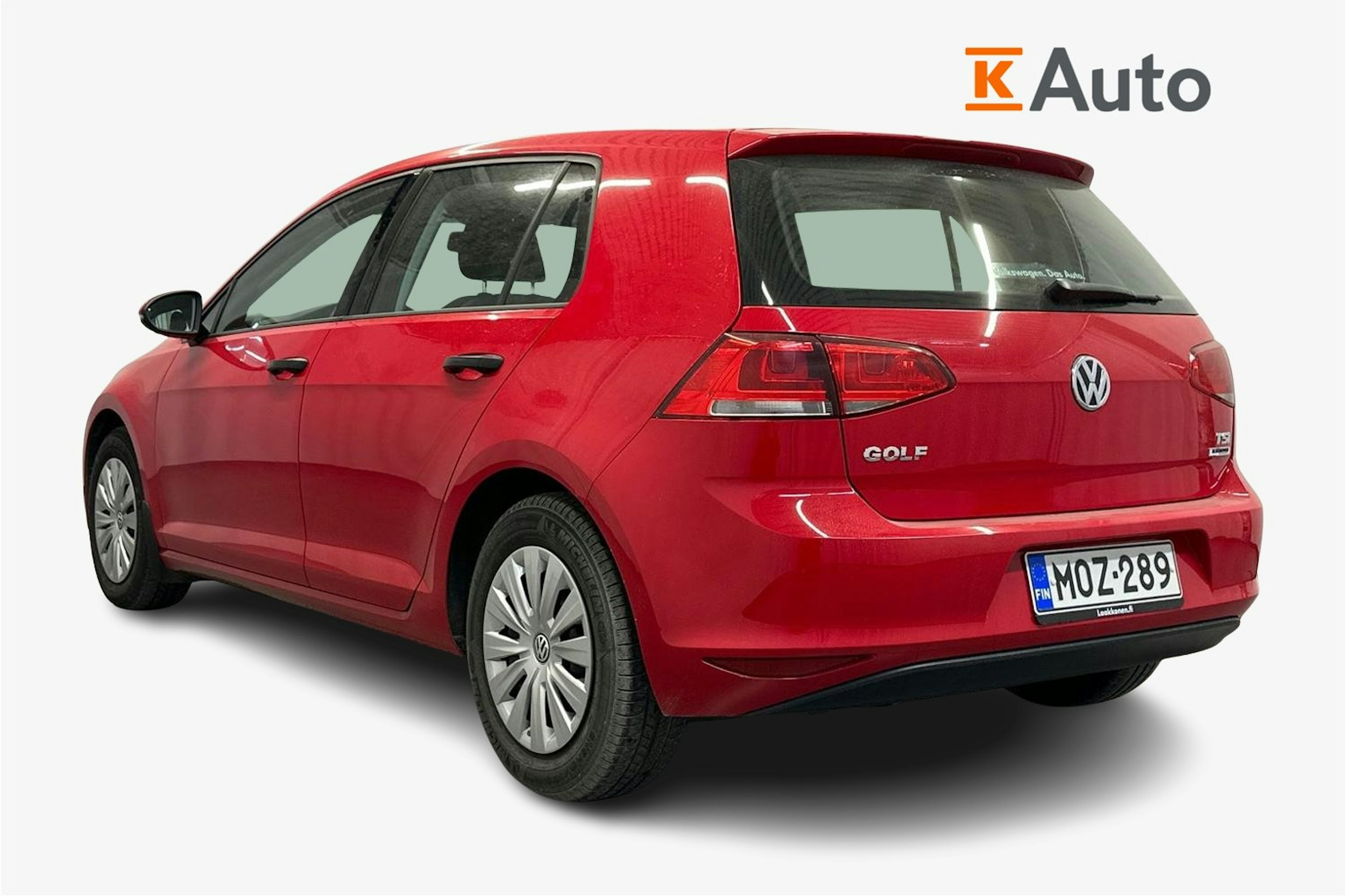 punainen Volkswagen Golf 2016 kuva 2.