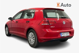punainen Volkswagen Golf 2016 kuva 2.