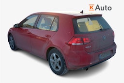 punainen Volkswagen Golf 2016 kuva 2.