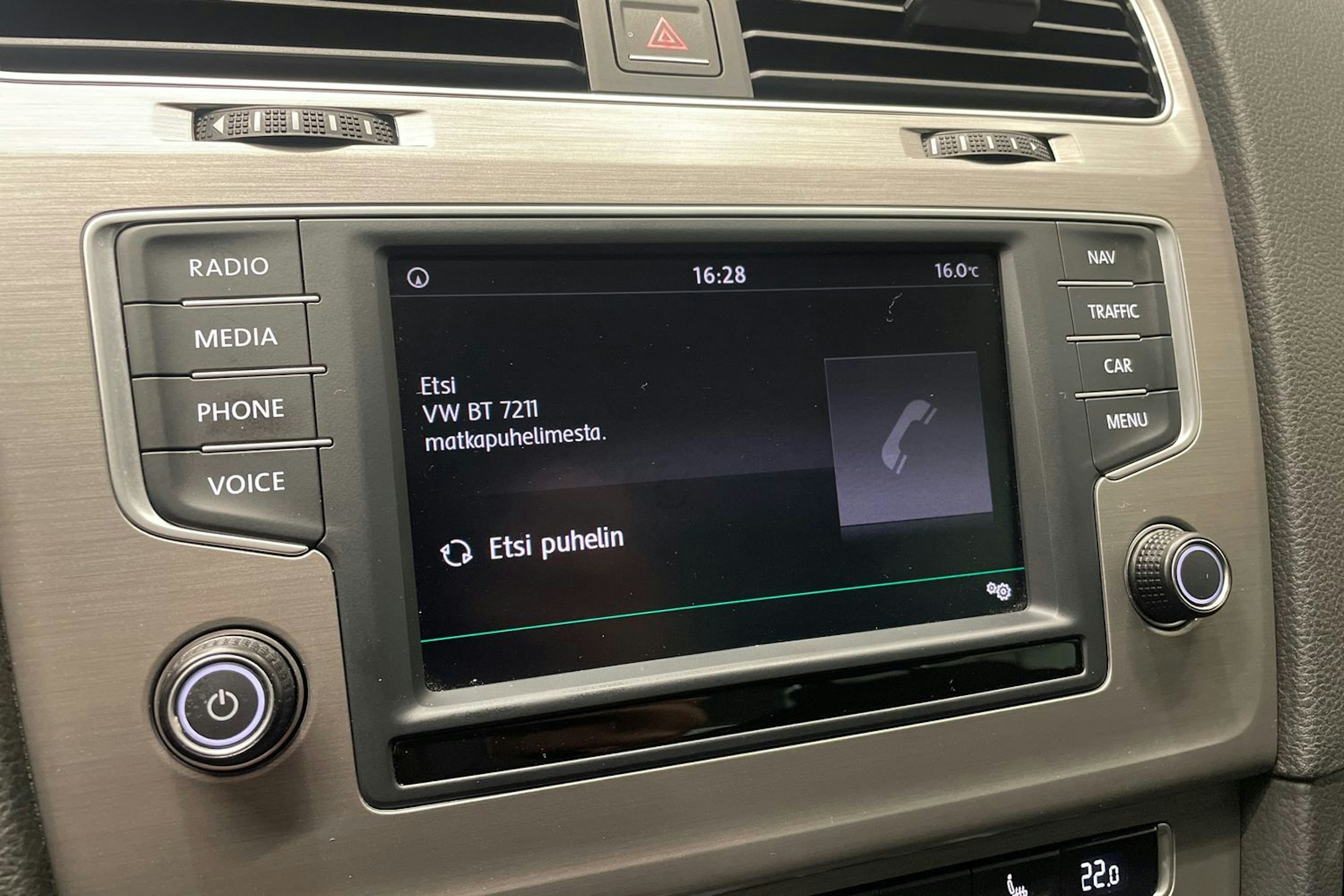 met. harmaa Volkswagen Golf 2016 kuva 22.