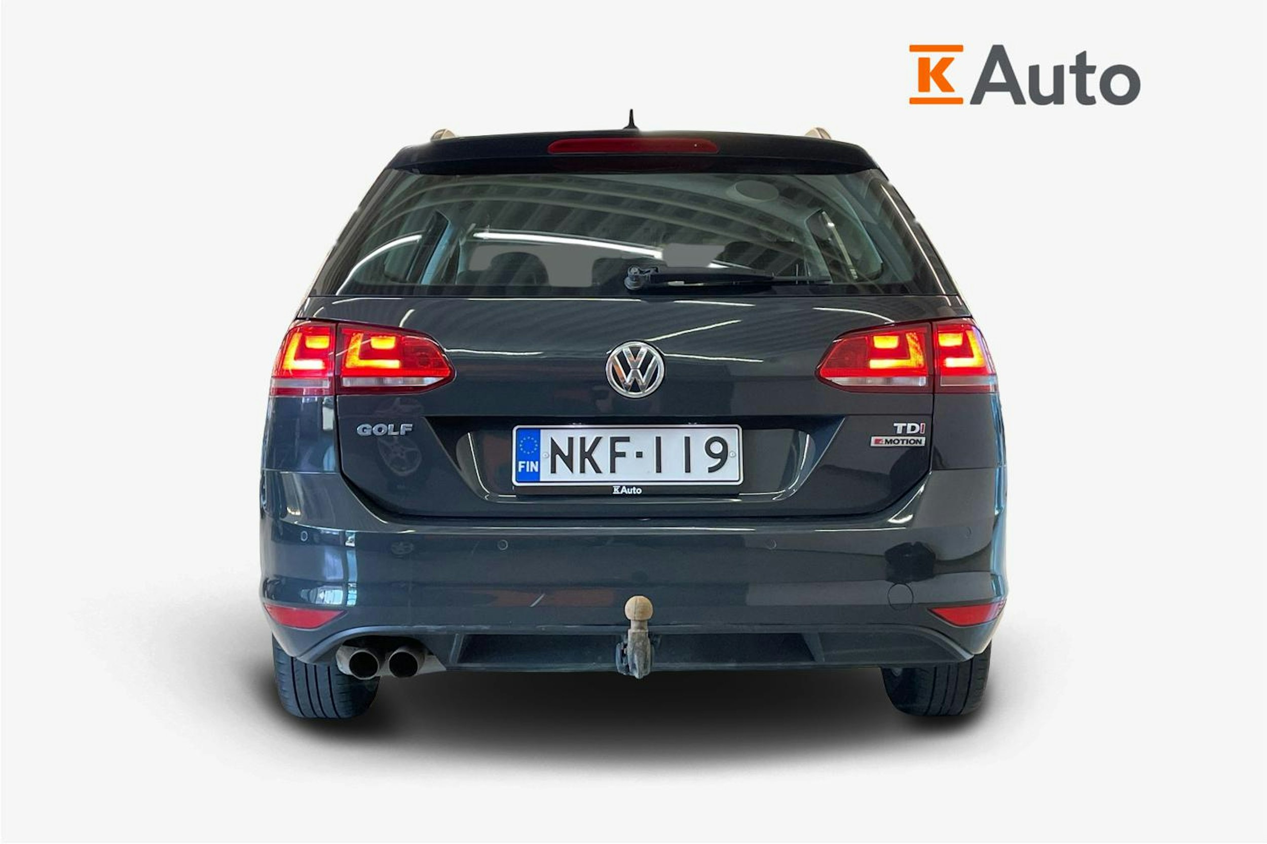Harmaa Volkswagen GOLF 2016 kuva 3.