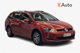punainen Volkswagen Golf 2016 kuva 1.