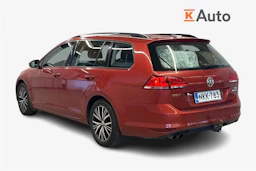 punainen Volkswagen Golf 2016 kuva 2.