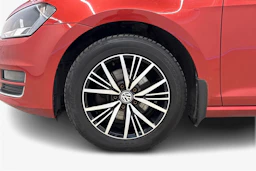 punainen Volkswagen Golf 2016 kuva 12.