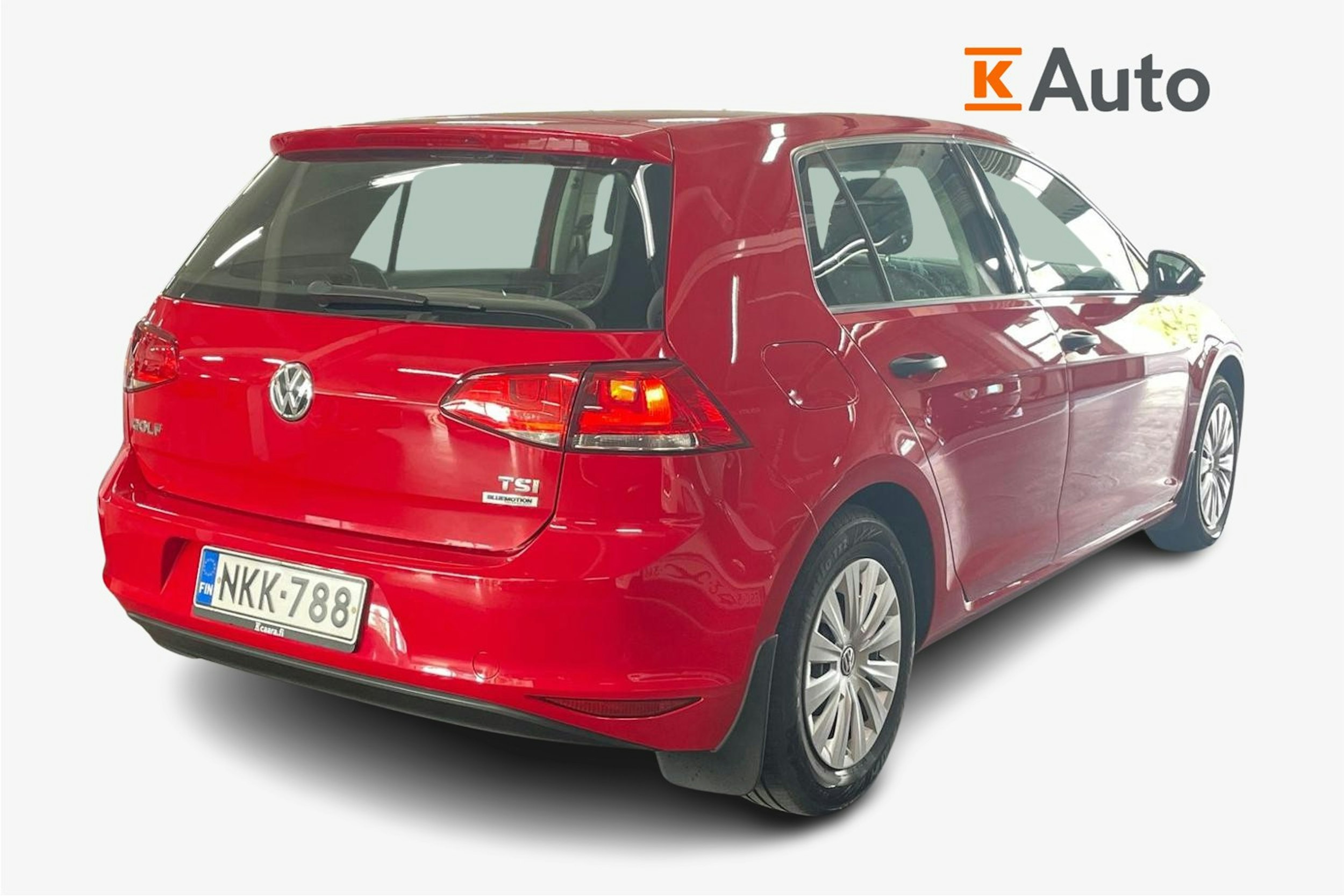 punainen Volkswagen Golf 2016 kuva 2.