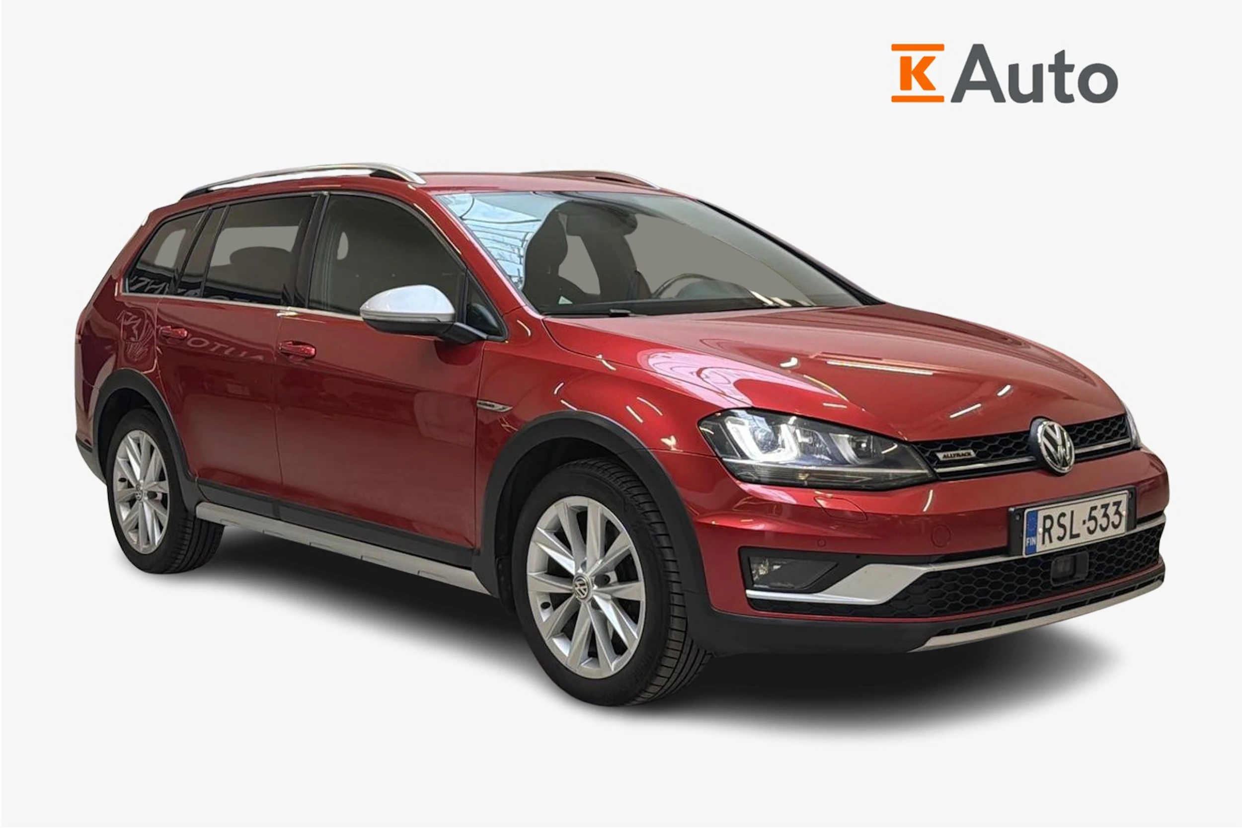 punainen Volkswagen Golf 2016 kuva 1.