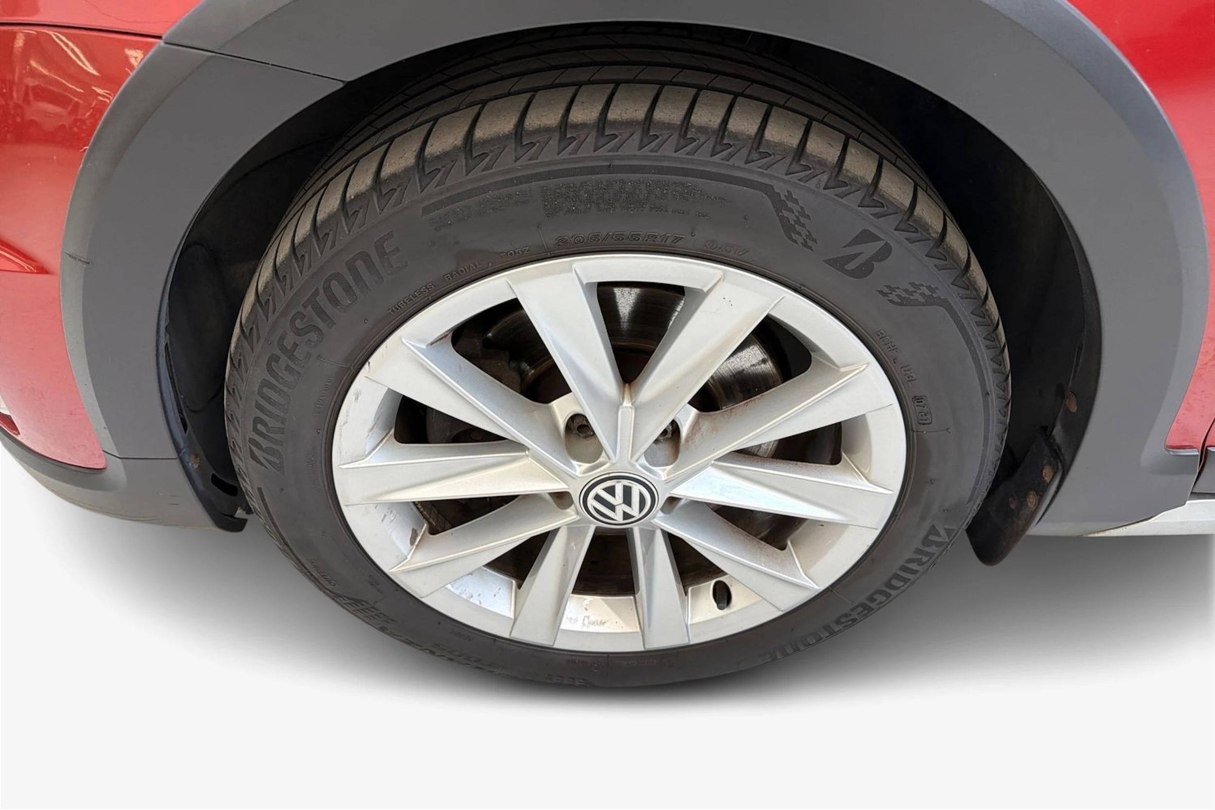 punainen Volkswagen Golf 2016 kuva 9.