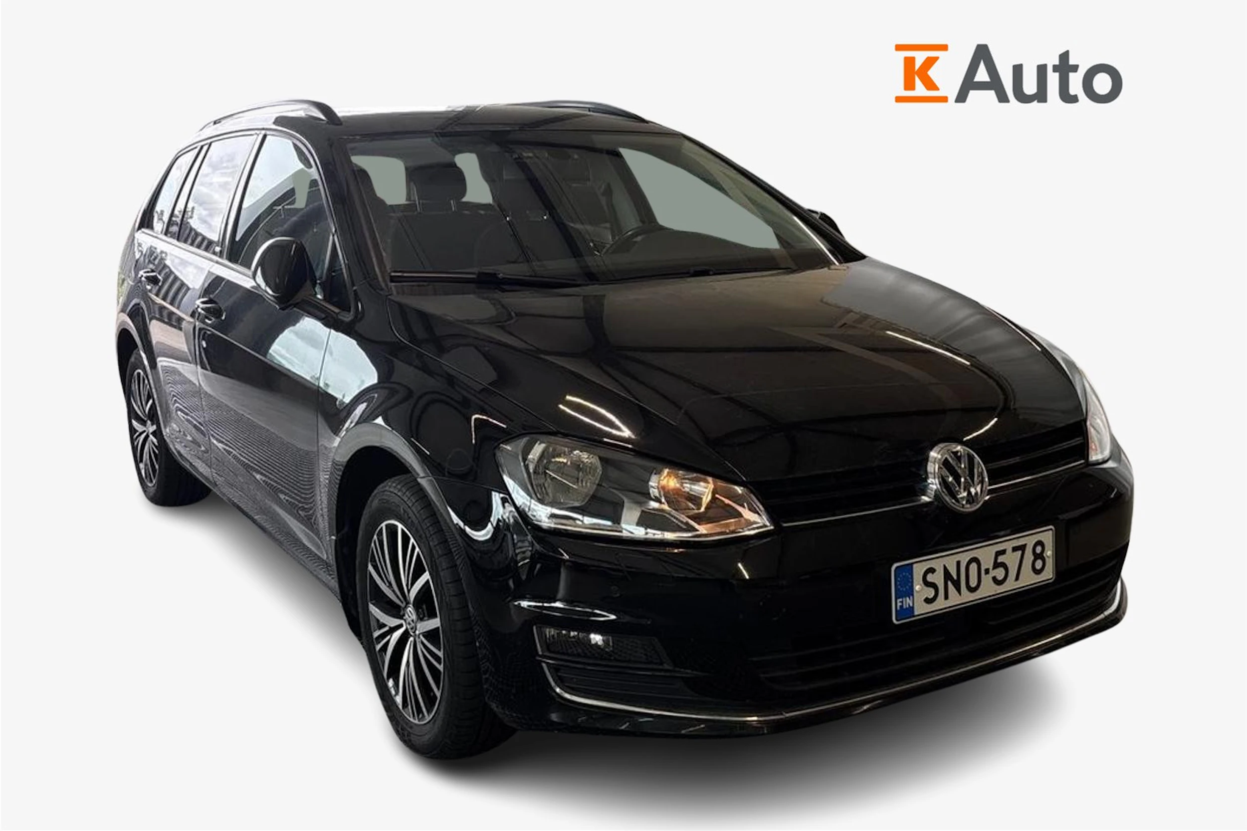 musta Volkswagen Golf 2016 kuva 1.
