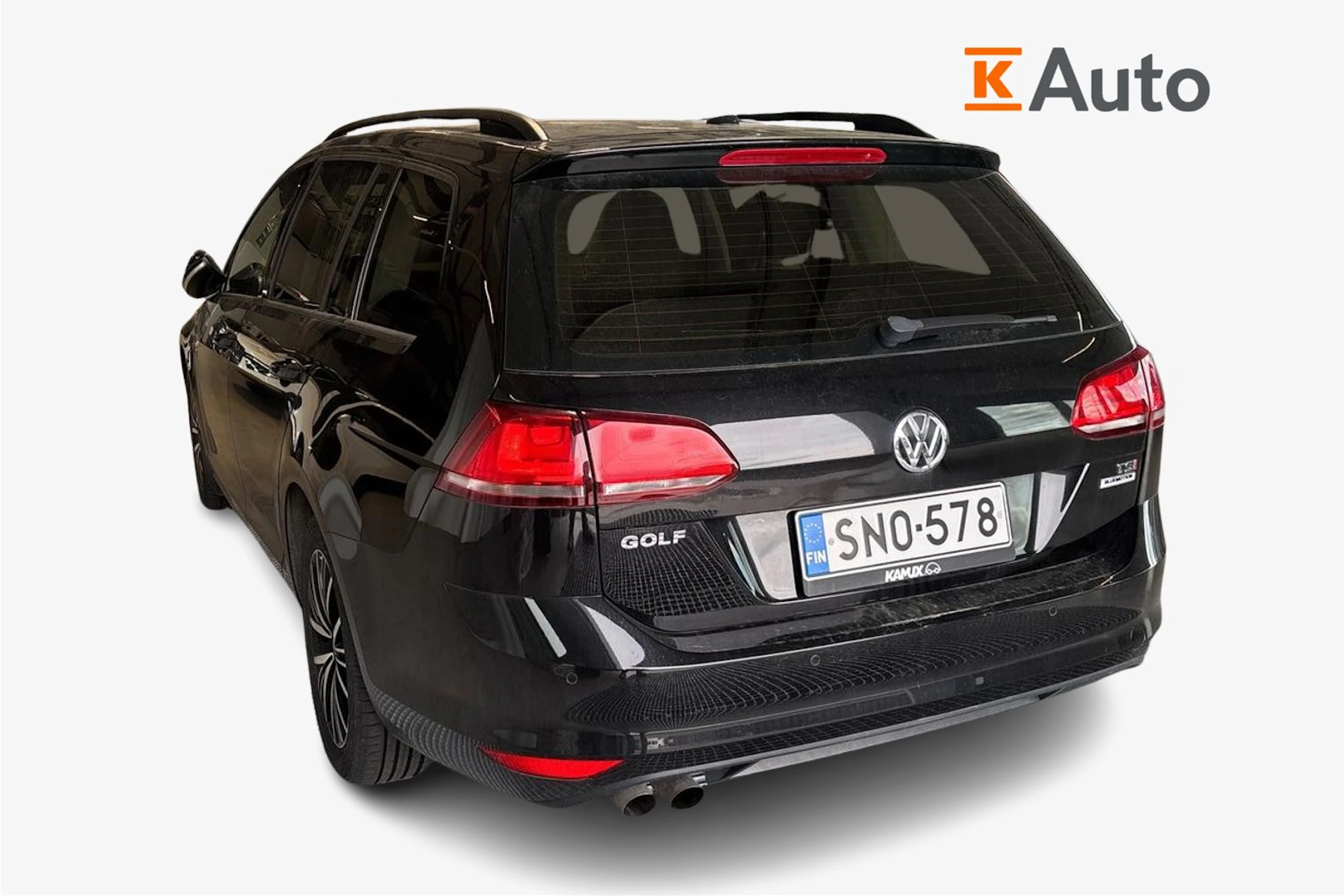 musta Volkswagen Golf 2016 kuva 2.