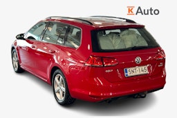 punainen Volkswagen Golf 2016 kuva 2.