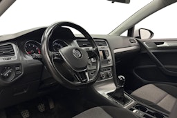 Valkoinen Volkswagen GOLF 2016 kuva 7.
