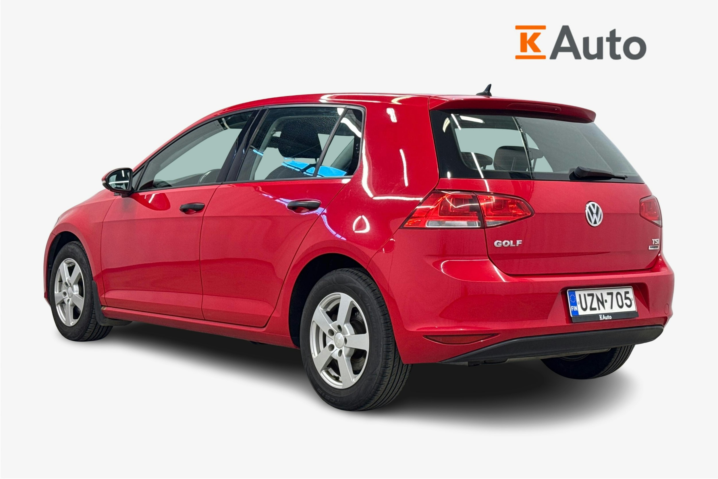 punainen Volkswagen Golf 2016 kuva 2.