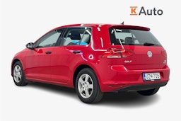 punainen Volkswagen Golf 2016 kuva 2.