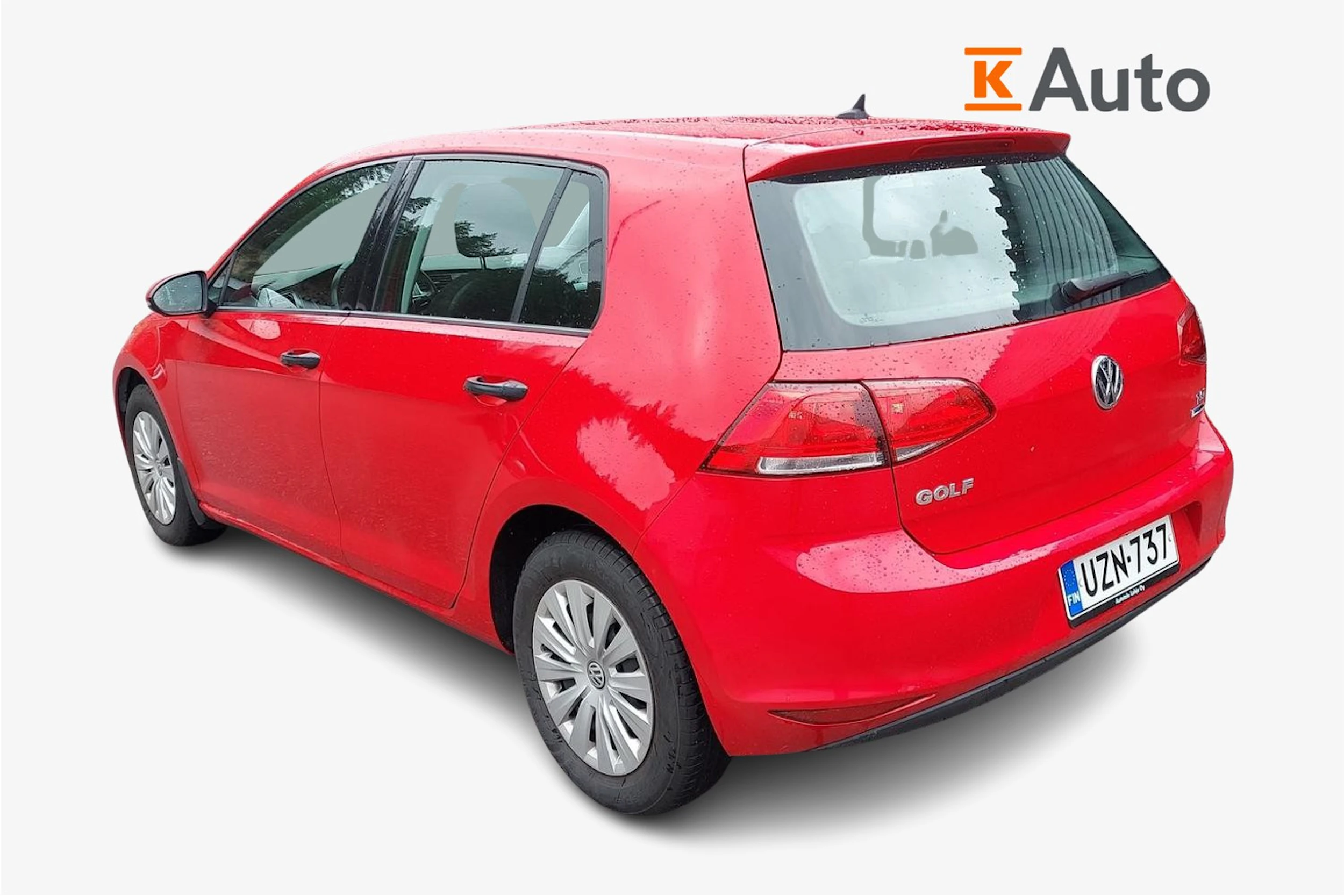 punainen Volkswagen Golf 2016 kuva 2.