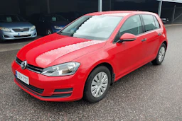 punainen Volkswagen Golf 2016 kuva 4.
