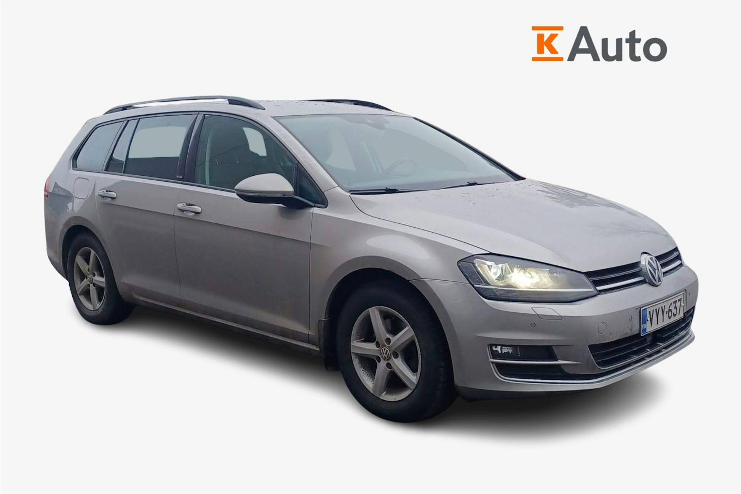 met. harmaa Volkswagen Golf 2016 kuva 1.