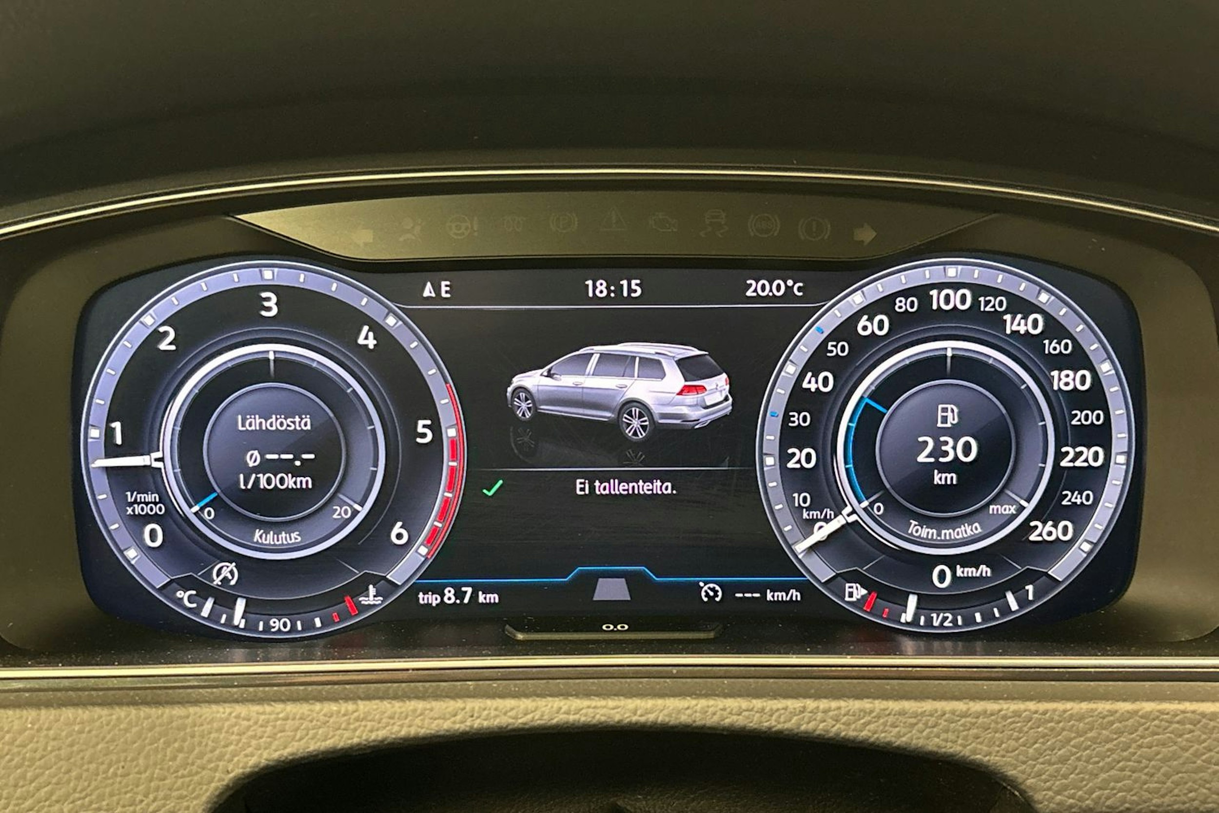 musta Volkswagen Golf 2017 kuva 16.