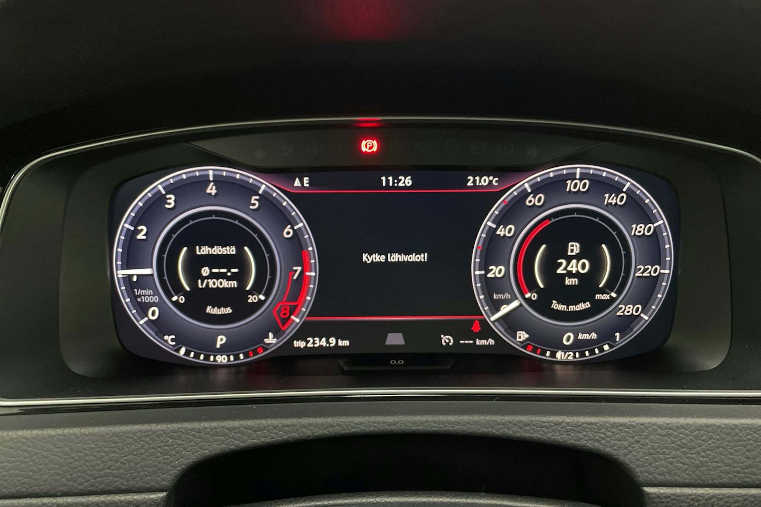 Sininen Volkswagen GOLF 2017 kuva 17.