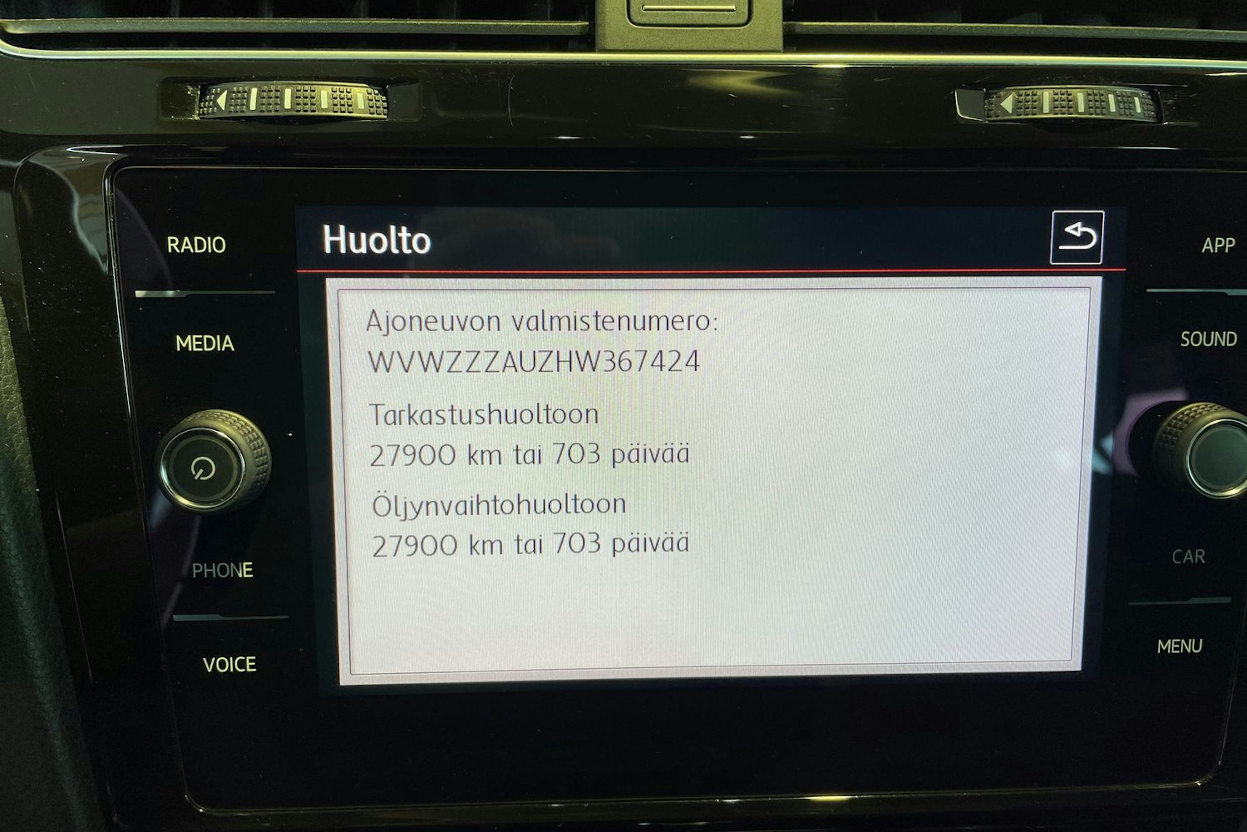 Musta Volkswagen GOLF 2017 kuva 17.