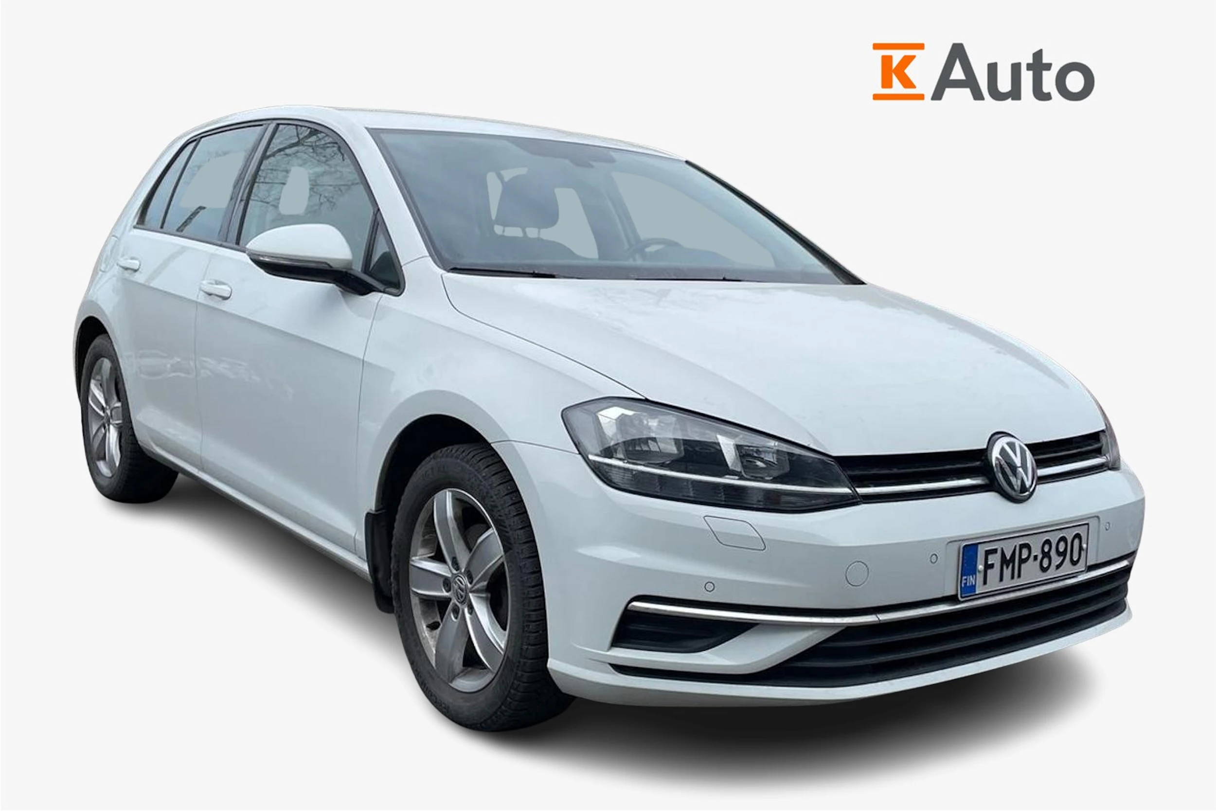 valkoinen Volkswagen Golf 2017 kuva 1.