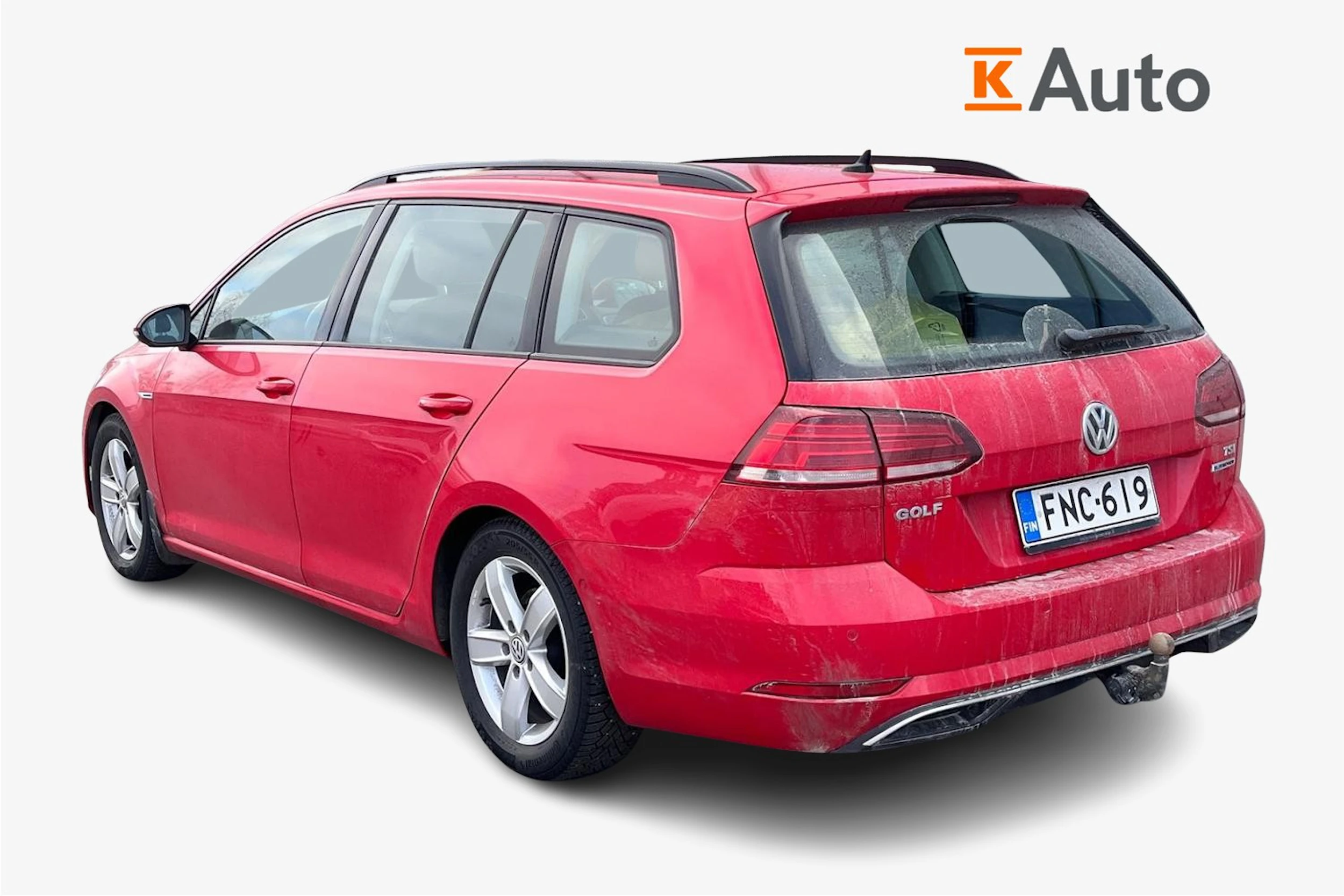 punainen Volkswagen Golf 2017 kuva 2.