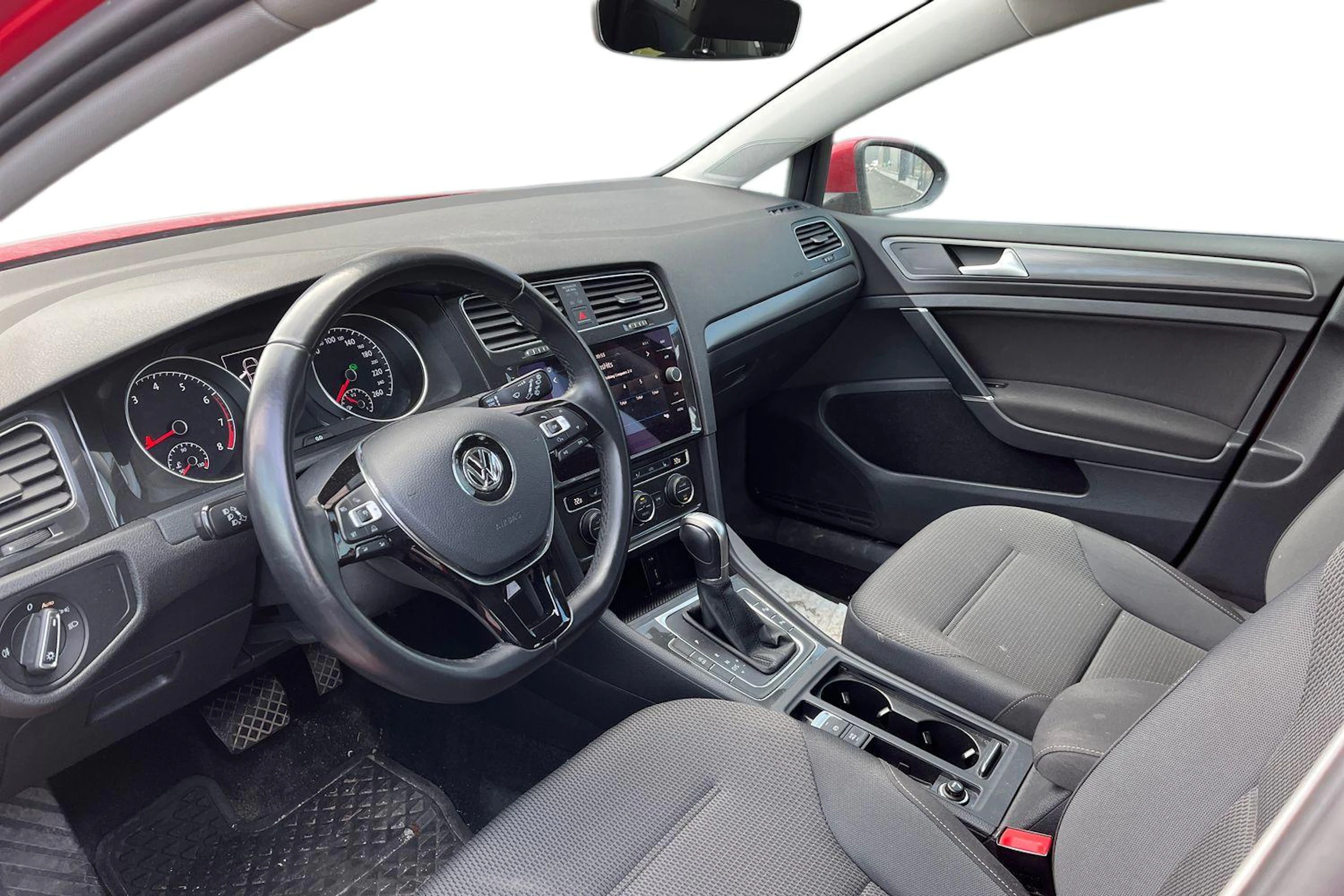 punainen Volkswagen Golf 2017 kuva 3.