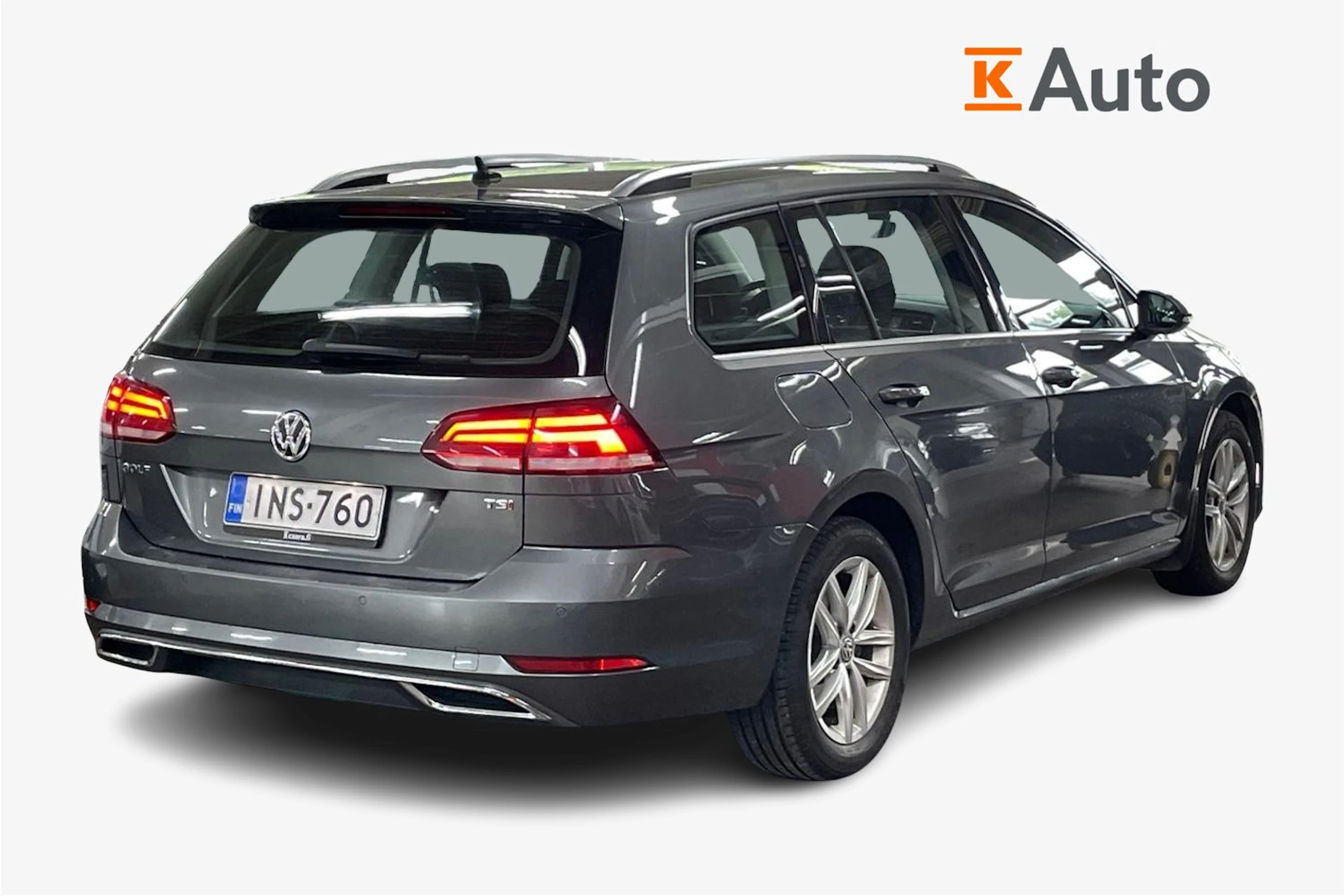 harmaa Volkswagen Golf 2018 kuva 2.
