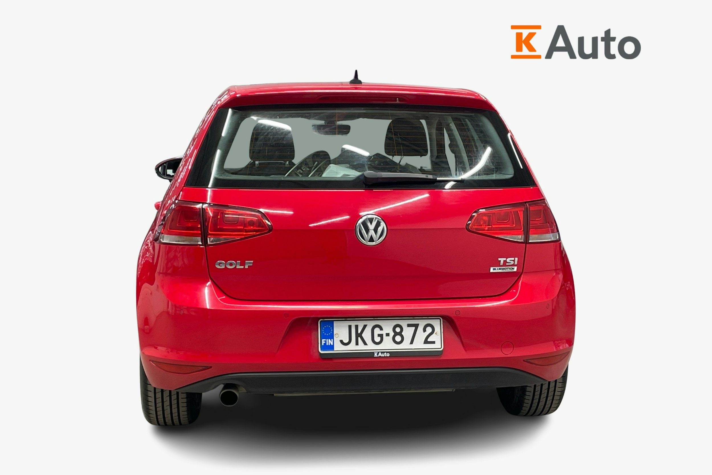 punainen Volkswagen Golf 2017 kuva 3.