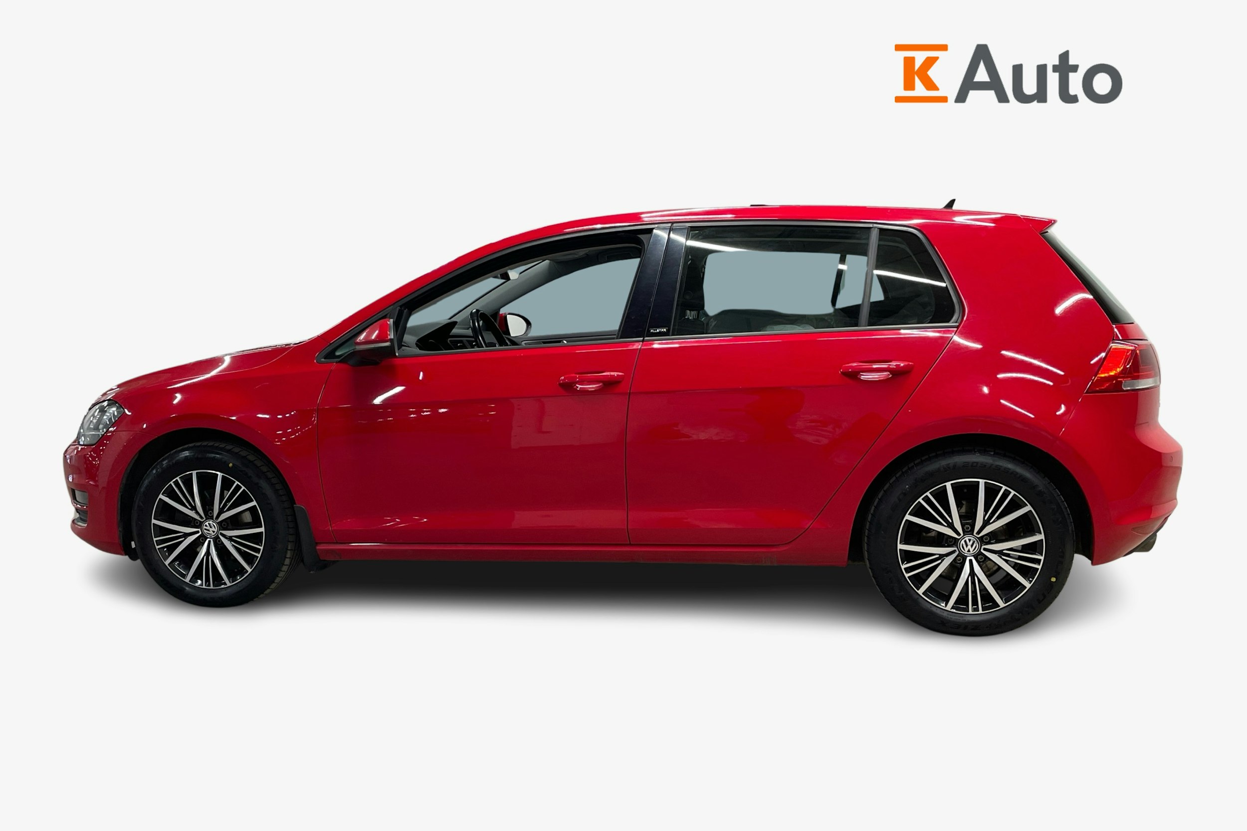 punainen Volkswagen Golf 2017 kuva 5.