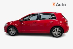 punainen Volkswagen Golf 2017 kuva 5.