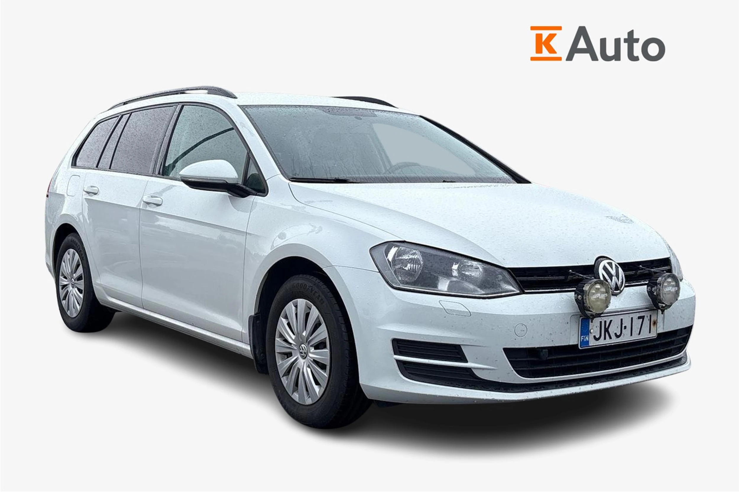 valkoinen Volkswagen Golf 2017 kuva 1.
