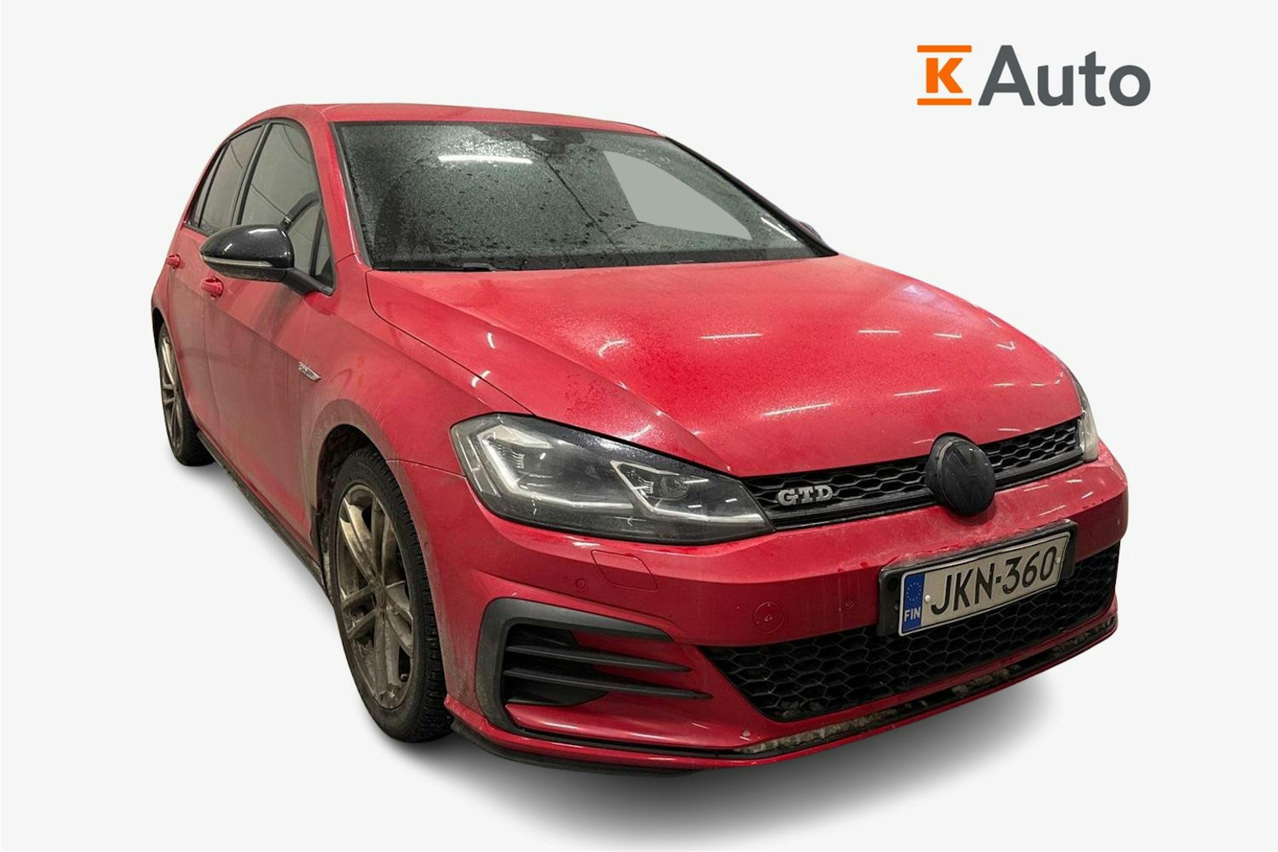 punainen Volkswagen Golf 2017 kuva 1.