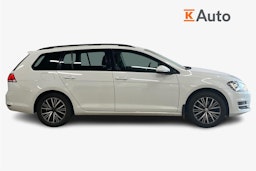 Valkoinen Volkswagen GOLF 2017 kuva 6.