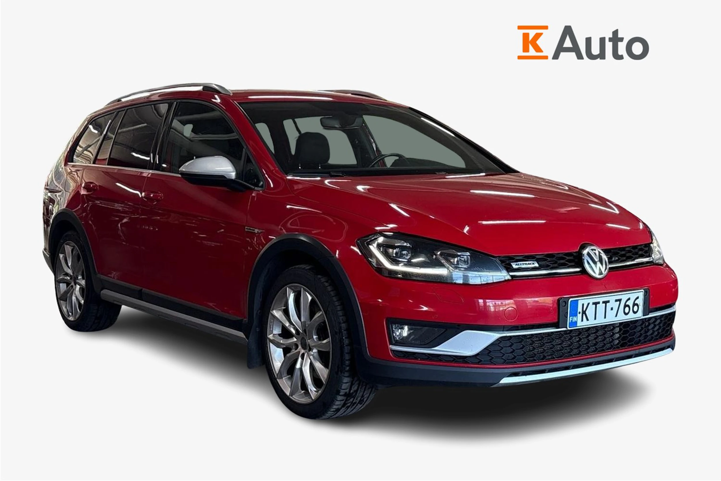 punainen Volkswagen Golf 2017 kuva 1.