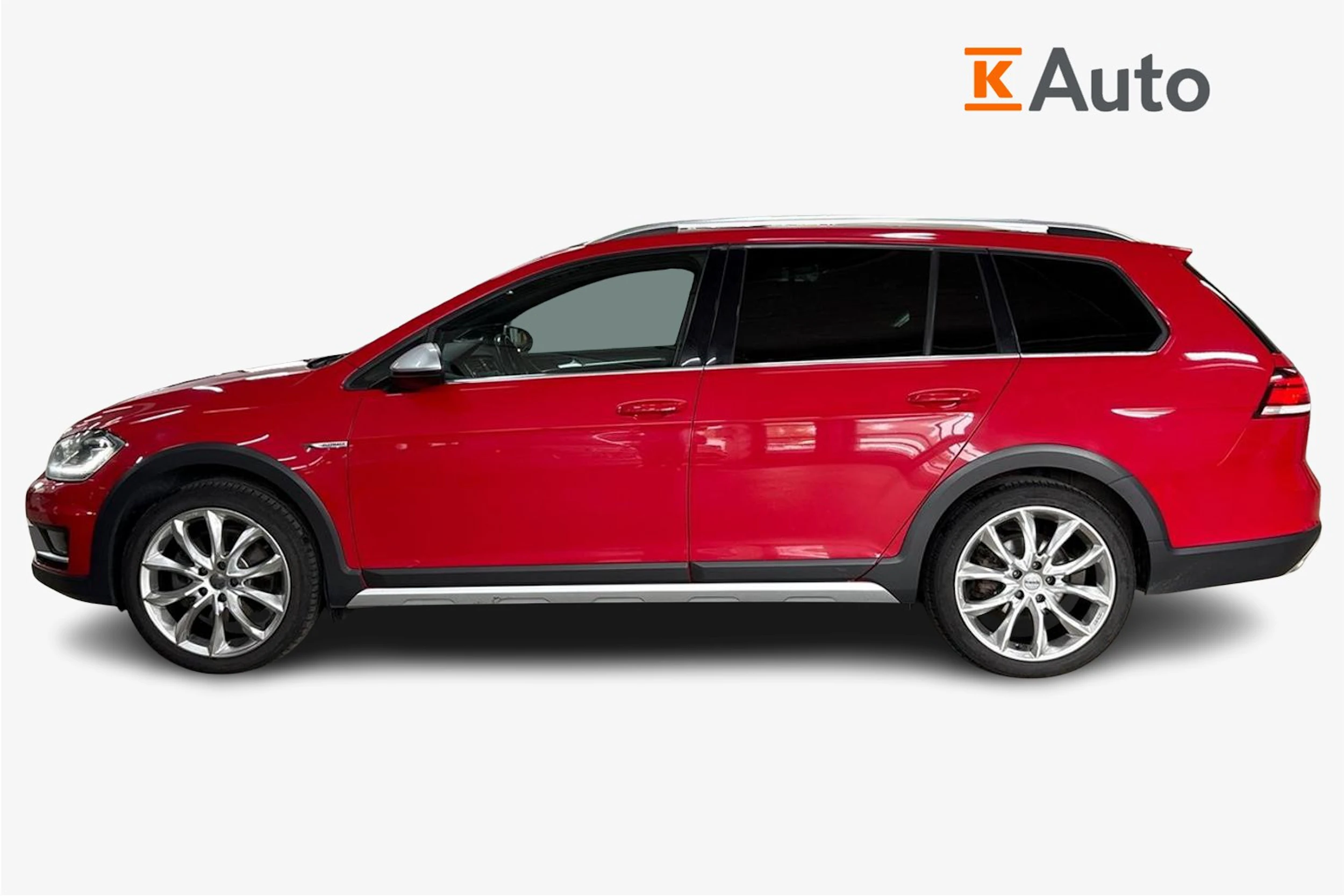 punainen Volkswagen Golf 2017 kuva 7.