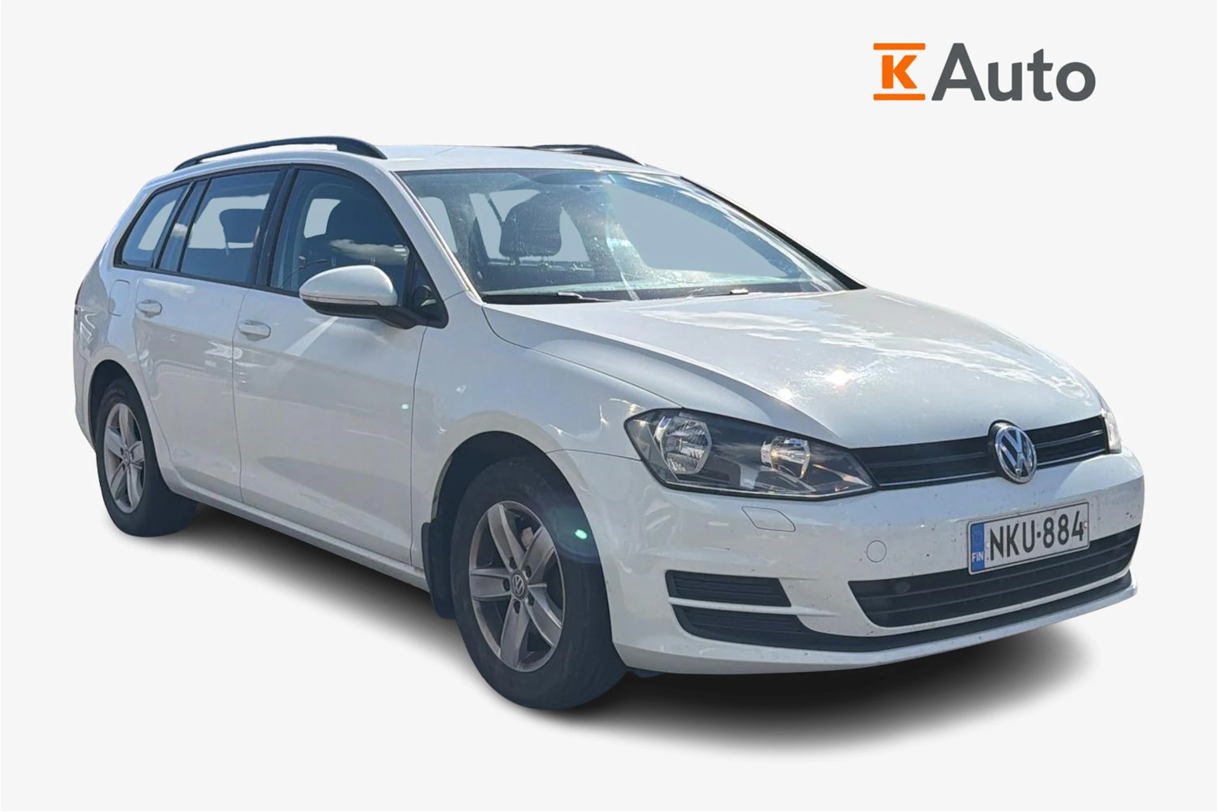 valkoinen Volkswagen Golf 2017 kuva 1.