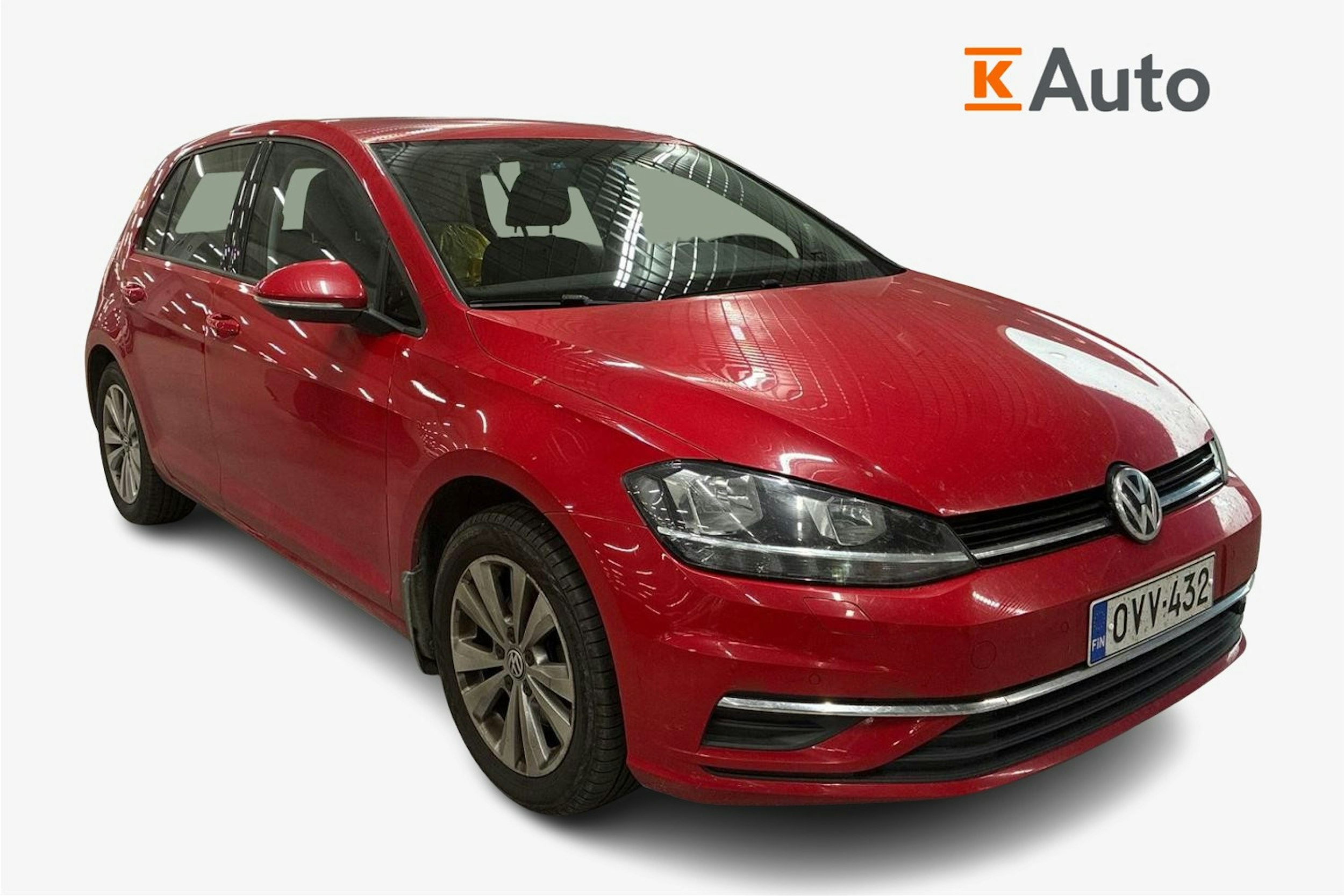 Punainen Volkswagen GOLF 2017 kuva 1.