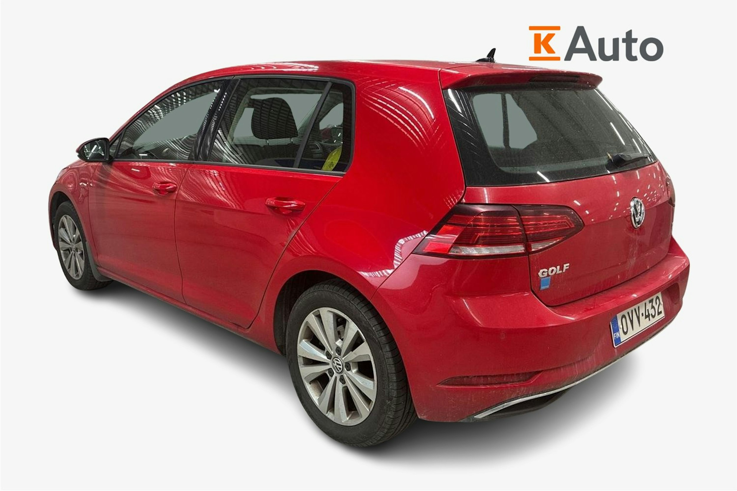 Punainen Volkswagen GOLF 2017 kuva 2.