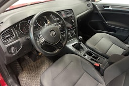 Punainen Volkswagen GOLF 2017 kuva 3.