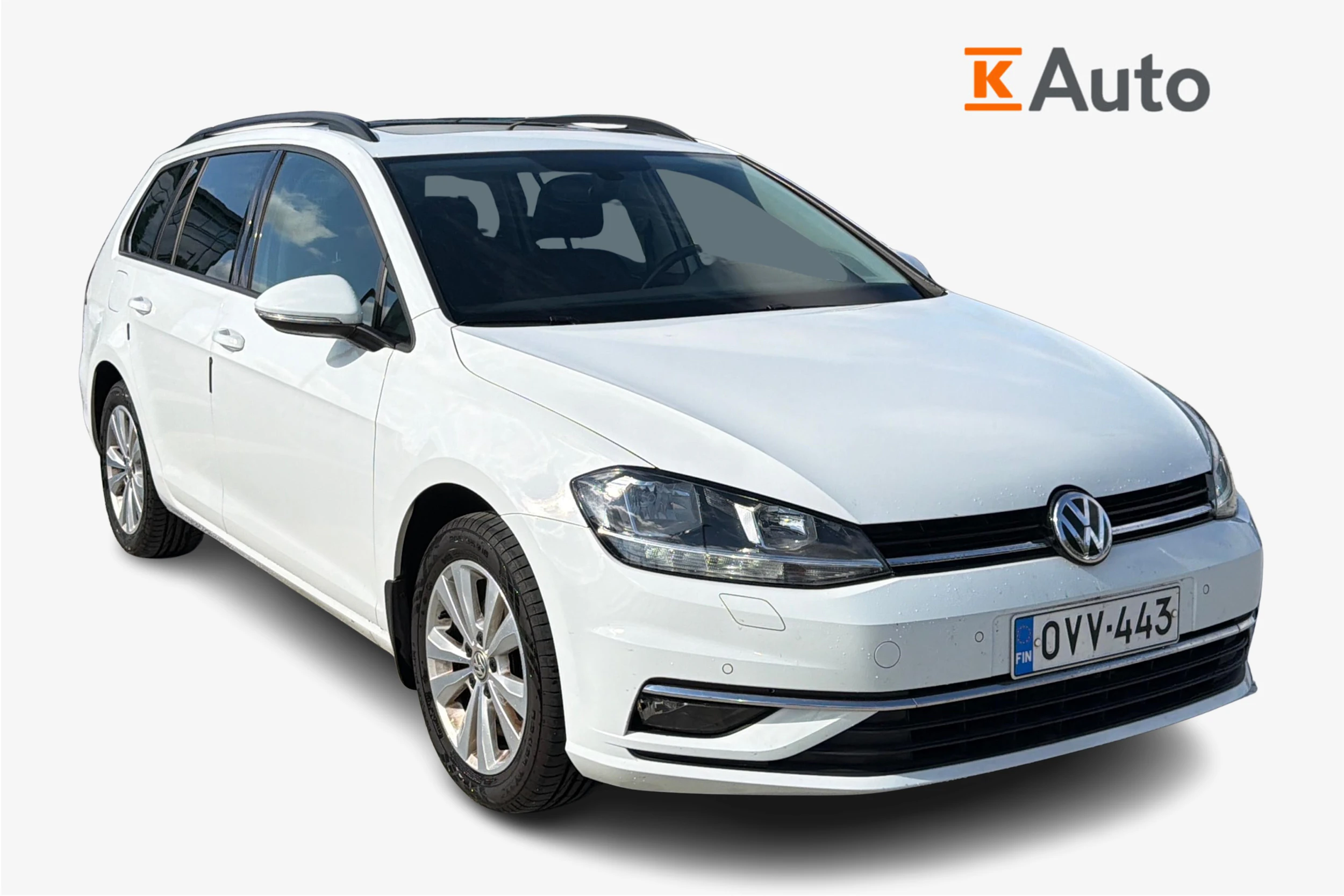 valkoinen Volkswagen Golf 2017 kuva 1.